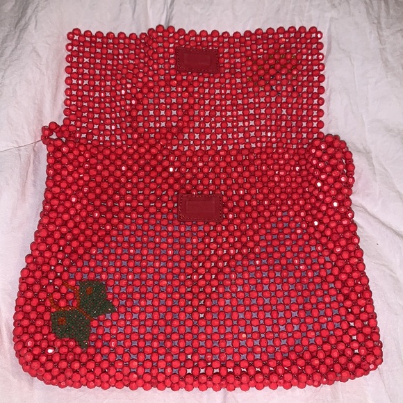 Pink beaded purse - Picture 5 of 6